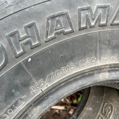 YOKOHAMAタイヤ◎265/70R15の画像