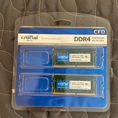 32GB crucial DDR4 プレミアムメモリー 16GB...