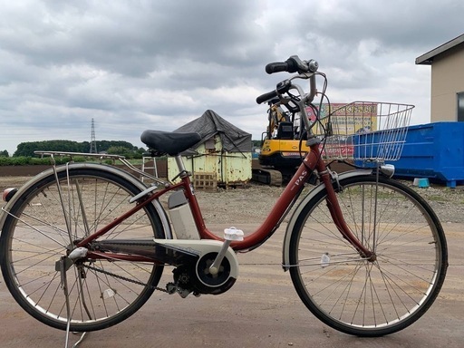 【横浜市引取希望】中古　ヤマハ電動自転車　前後子乗せ 横浜市引取希望】中古 ヤマハ電動自転車 前後子乗せ - メルカリ