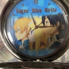 ソードアート・オンライン アリシゼーション 懐中時計2個セットの画像