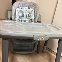値下げ　JOIE 子ども食事用チェアとテーブルの画像