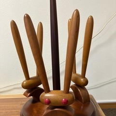 アンティーク　うさぎスリッパ立ての画像