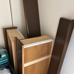 受付終了　セミダブルベッド　シモンズ　宮つきの画像