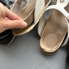 革靴、サンダル、スニーカーの画像