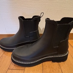 HUNTERレインブーツの画像