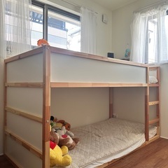 イケア IKEA KURA リバーシブル ベッド ロフト 中古 引取り限定 イケア IKEA KURA リバーシブル ベッド ロフト 中古 引取り限定