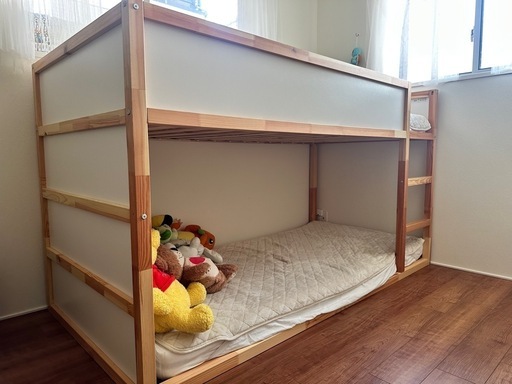 リバーシブルベッド　IKEA KURAベッド価格