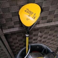 0718-016 ジュニア　ゴルフクラブセット　クラブ: ZERO(1W・7・PW・パター)  キャディーバッグ:YONEXの画像