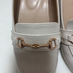 23.5【新品】HARUTA ROPE PICNICコラボホワイト ローファーの画像