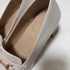 23.5【新品】HARUTA ROPE PICNICコラボホワイト ローファーの画像