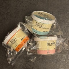 無印良品　🍦 ガチャガチャ ミニチュアふせんアイス の画像