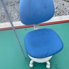 ハートチェア　回転椅子 学習イス　高さ調整の画像