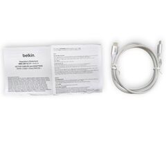 【コストコ・アウトレット】Belkin BoostCharge 240W USB-C ケーブル 1m ホワイト CAB015BT1MWHの画像
