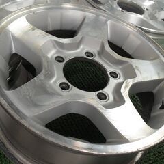 ★ A402 スズキ SUZUKI 純正ホイール 16インチ 16×6.5J ＋22 5穴 PCD139.7 4本 ジムニー等 直接取引可 石狩市の画像