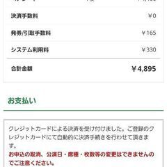 「さいたま市花火大会」東浦和 大間木公園会場 有料観覧席ペアシートチケットの画像