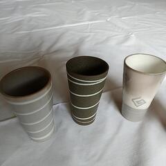 陶器の小タンブラー５個組の画像