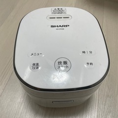 ジャンク品炊飯器の画像