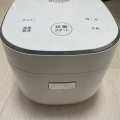 ジャンク品炊飯器の画像