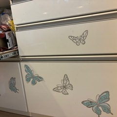 作業台キッチンボード100サイズ（ダンパー付き引き出し）の画像
