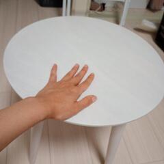小さい机 サイドテーブルの画像