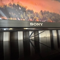 75型　SONY BRAVIA +テレビ台 の画像