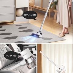 ①39000pa強力吸引 SmartAI 掃除機 コードレス 充電式 ハンディクリーナーの画像
