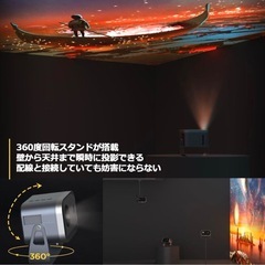 ①新品　【sovboi】プロジェクター 天井投影可能の画像