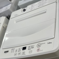 送料・設置込み可　洗濯機　7kg ヤマダ　2022年【分解クリーニング済み】の画像