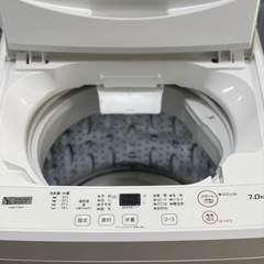 送料・設置込み可　洗濯機　7kg ヤマダ　2022年【分解クリーニング済み】の画像