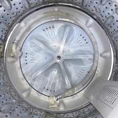 送料・設置込み可　洗濯機　7kg ヤマダ　2022年【分解クリーニング済み】の画像