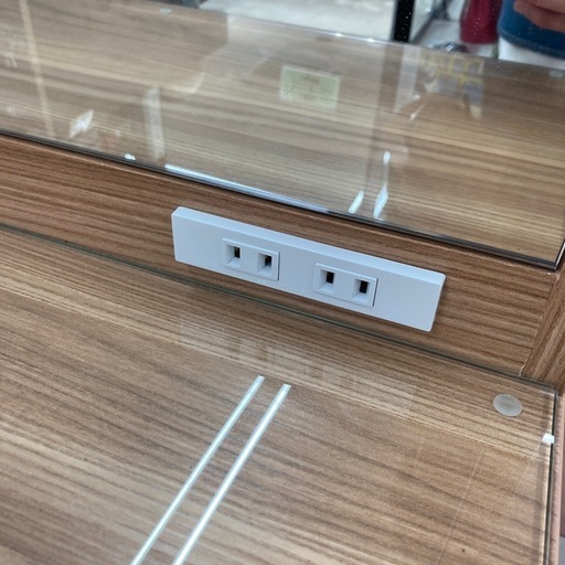 ?北欧style?大川家具?椅子付ドレッサー?サブリナ?鏡台?2256