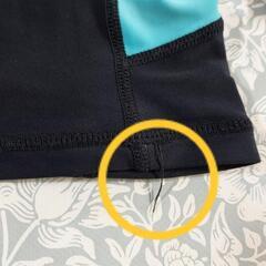 女児【110】水着4点セットの画像