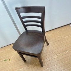 ポーランド製 木製椅子 2脚セットの画像
