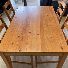 IKEA ヨックモック ダイニングテーブル＆チェア4脚 楽天市場】[IKEA/イケア/通販]JOKKMOKK ヨックモック テーブル