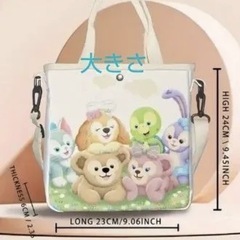 ダッフィー ディズニー フレンズ トートバッグの画像