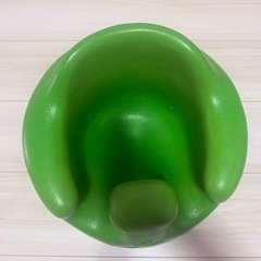 ベビーチェア　バンボ テーブルあり 緑の画像