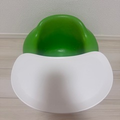 ベビーチェア　バンボ テーブルあり 緑の画像