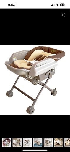 JTC ハイローオートスイングラック 電動ハイローチェア 寝かしつけ楽