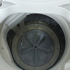 [八5883] SHARP　シャープ　2019年製　全自動電気洗濯機   4.5L ES-GE4C-T   外形寸法　幅565㎜  奥行540㎜  高さ890㎜の画像