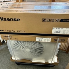 ハイセンス　ルームエアコン　HA-S25E-W　2022年モデル...