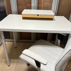 【お受け渡し者決定】PCデスク　3点セットの画像