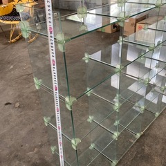 引き取り限定 16箇所 ガラスショーケース オープンラック 店舗ディスプレイ 16箇所 ガラスショーケース オープンラック 店舗ディスプレイ