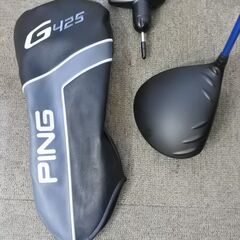 【値下げ・バーゲン価格】PING/ピンG425 LSTドライバーロフト１０．５°マットブラック　リシャフト品フジクラSPEEDER　NX装着　Flex Rヘッドカバー付■引き取り優先の画像