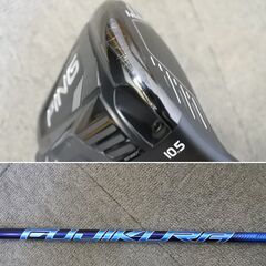 【値下げ・バーゲン価格】PING/ピンG425 LSTドライバーロフト１０．５°マットブラック　リシャフト品フジクラSPEEDER　NX装着　Flex Rヘッドカバー付■引き取り優先の画像