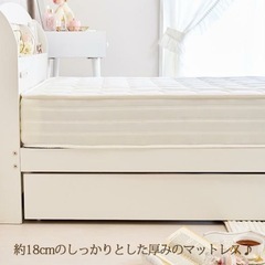 【8/10まで】大容量収納付きベットの画像