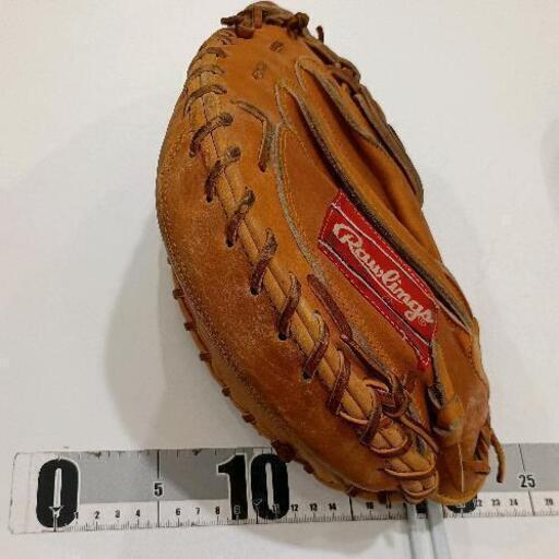 Rawlings ソフトボールキャッチャーミット ブラウン/オレンジ 0718-004 Rawlings キャッチャーミット