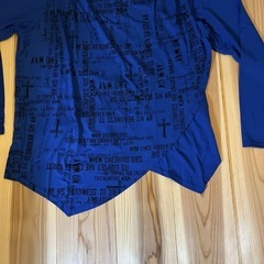 Tシャツ4Lブルーの画像