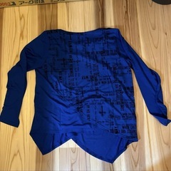 Tシャツ4Lブルーの画像