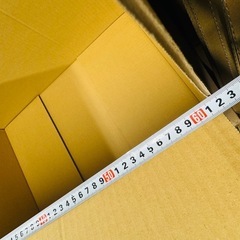 無料　ダンボール 資材 大量 梱包材 引越し 42•60•40cmの画像