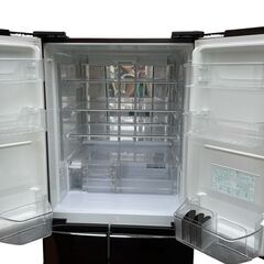 SHARP シャープ 6ドア 冷蔵庫 大容量 440L 大家族 ファミリー SJ-XF44W